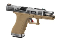 WE G-Force 18C SV Silver Barrel Metal Version GBB
