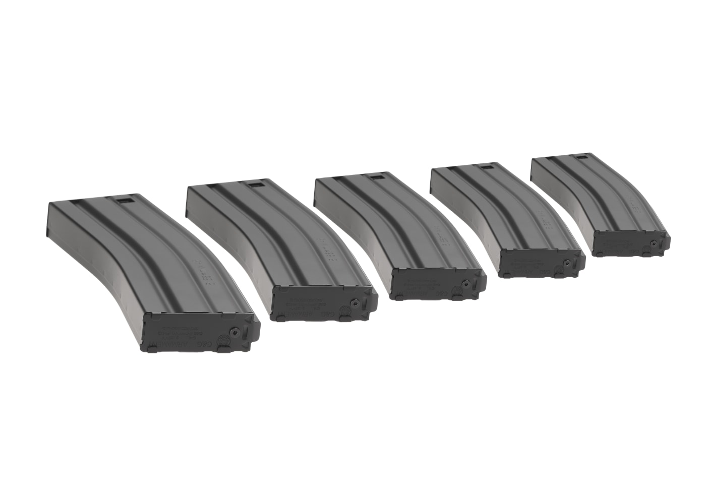 G&G Magazine M4 Midcap 125rds 5pcs Set