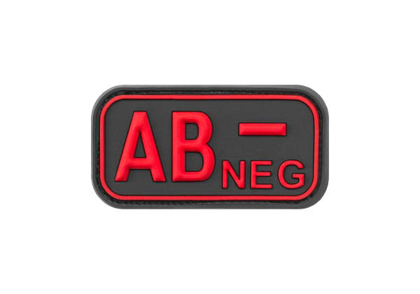 JTG Bloodtype Rubber Patch AB Neg