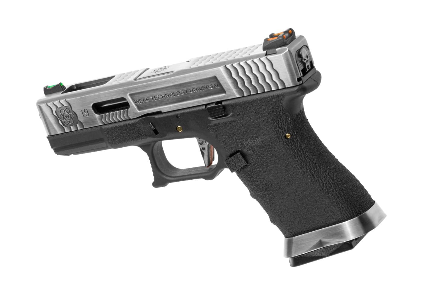 WE G-Force 19 SV Silver Barrel Metal Version GBB