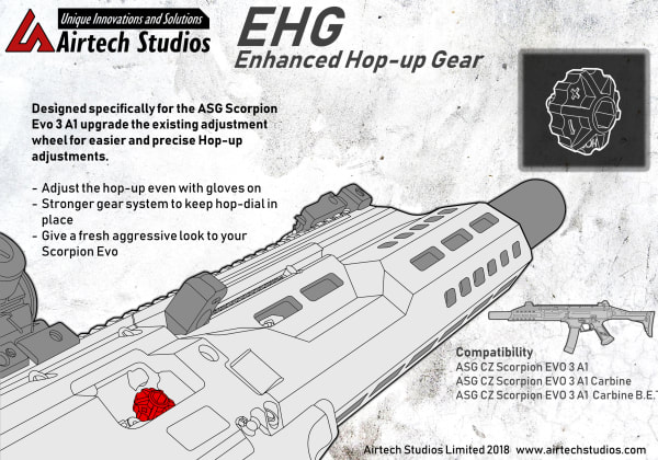 Airtech Studios EHA Enhanced Hop Up Adjustment ASG Evo3 A1
