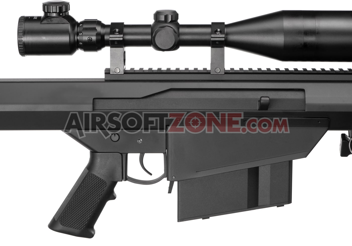 Snow Wolf Barrett M82A1 Bolt Action Sniper Rifle Set (2024) - Airsoftzone