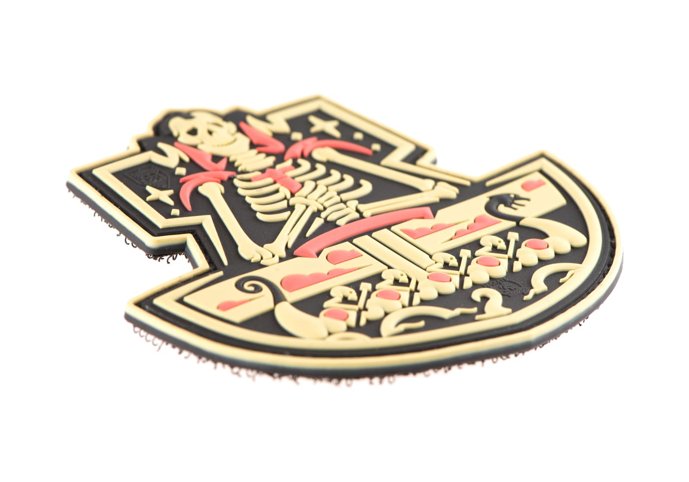 JTG Ghost Ship Skull Rubber Patch