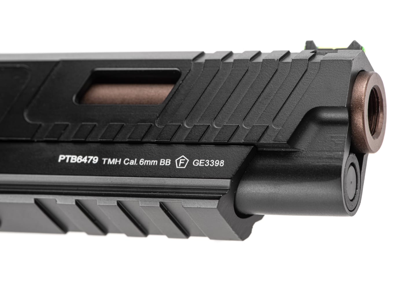 Golden Eagle 3398 Hi-Capa Tactical Ported Slide Full Metal GBB