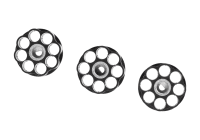 Glock Rotary Magazine Glock 17 Blowback Co2 4.5mm (.177) Diabolo 8rds 3pcs