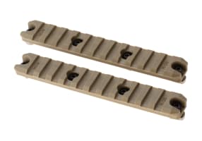 Amoeba 5 Inch M-LOK Plastic Rail 2-Pack