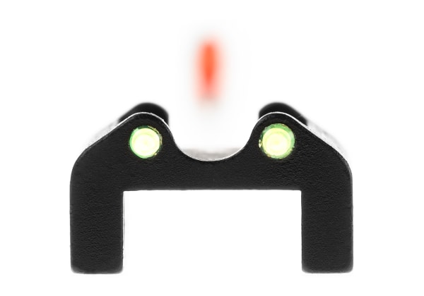 LPA Fiber Optic Sights Set for 6-8mm Shotgun Ribs BSS