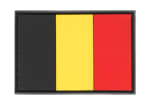 JTG Belgium Flag Rubber Patch