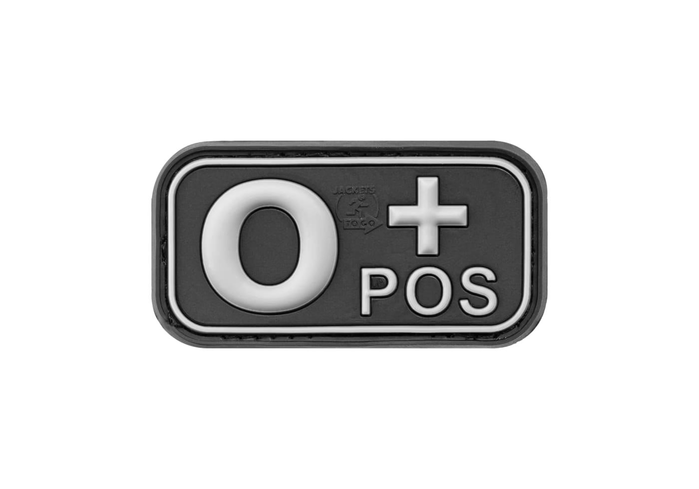 JTG Bloodtype Rubber Patch 0 Pos