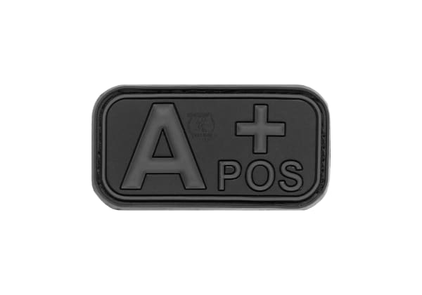 JTG Bloodtype Rubber Patch A Pos