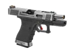 WE G-Force 19 SV Silver Barrel Metal Version GBB
