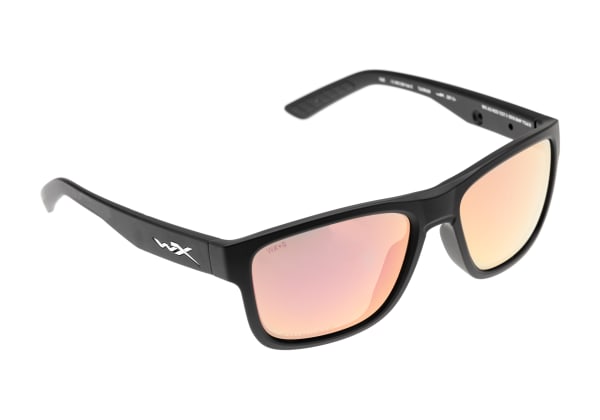 Wiley X WX Ovation Captivate Polarized Rose Gold Mirror