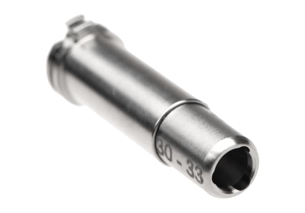 Maxx Model CNC Titanium Adjustable Air Seal Nozzle 30mm - 33mm for AEG