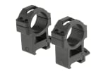 Leapers 30mm CNC Mount Rings High