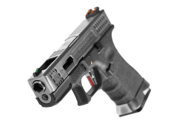 WE G-Force 19 SV Silver Barrel Metal Version GBB