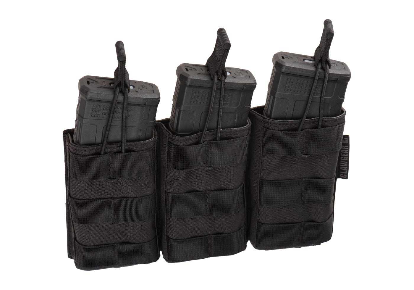 Clawgear 5.56mm Open Triple Mag Pouch Core