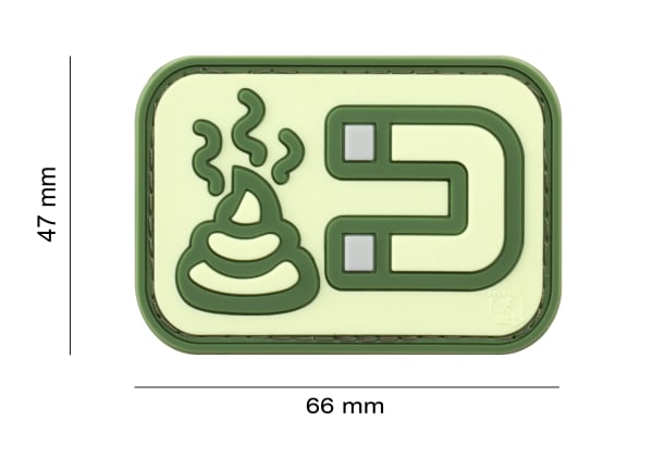 JTG Shit Magnet Rubber Patch