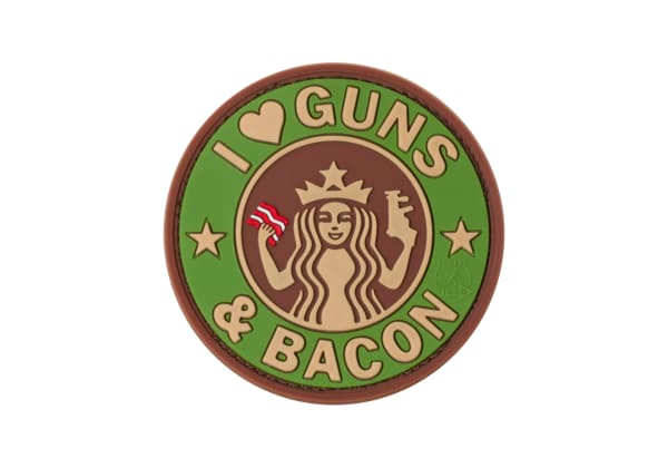 JTG Guns and Bacon Rubber Patch