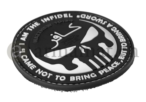 JTG The Infidel Punisher Rubber Patch (2024) - Armamat
