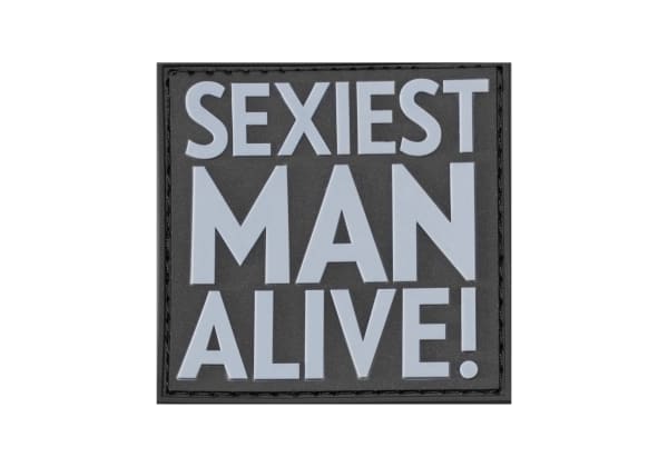 JTG Sexiest Man Alive Rubber Patch