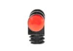 LPA Red Fiber Optics Front Sight for 5X40 Thread