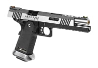 WE Hi-Capa 6 Force A Silver Barrel Full Metal GBB