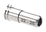 Maxx Model CNC Titanium Adjustable Air Seal Nozzle 22mm - 25mm for AEG
