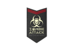 JTG Zombie Attack Rubber Patch