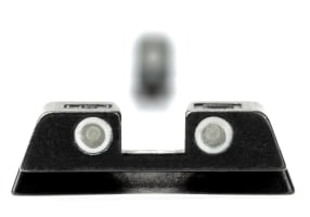 Glock Steel Rear Sight GMS 6.5mm Fluorescent