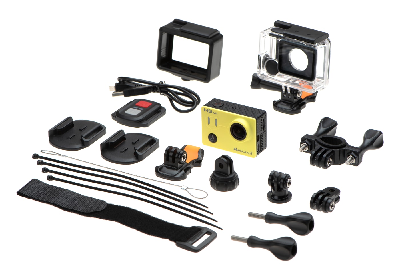 Midland H9 WiFi Action Camera Ultra HD 4K