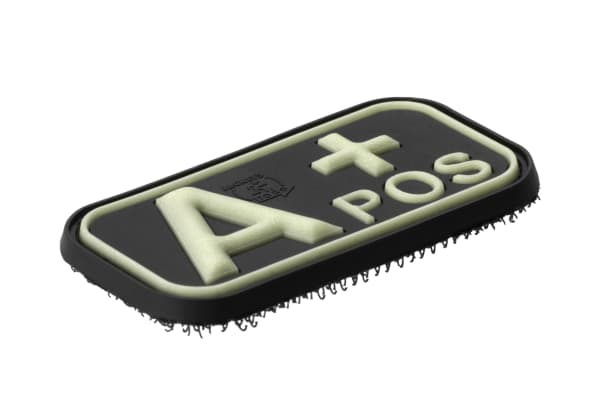 JTG Bloodtype Rubber Patch A Pos