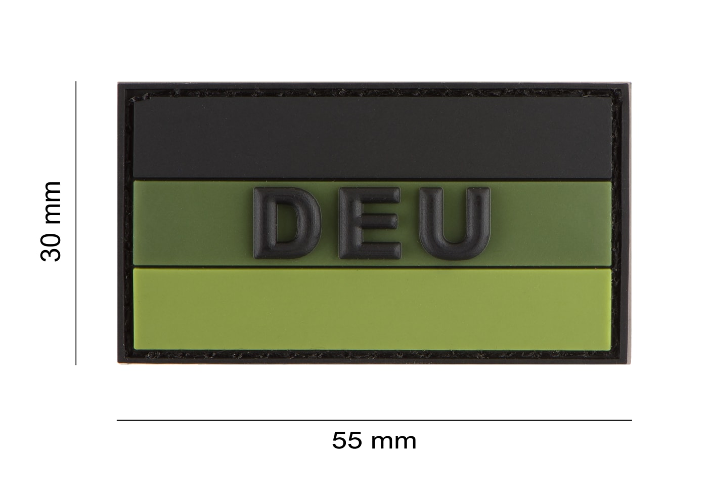 JTG Small German Flag Rubber Patch