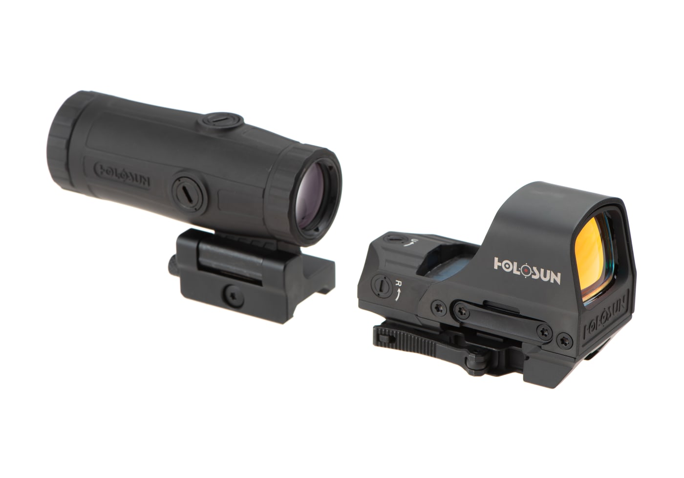 Holosun HS510C Solar Red Circle Dot Sight Combo with HM3X