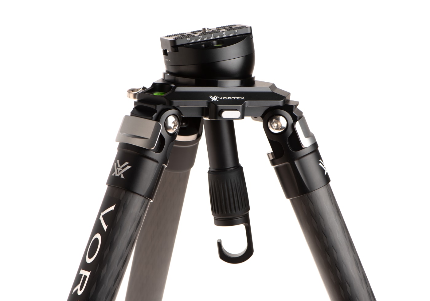 Vortex Optics Radian Carbon with Leveling Head Tripod Kit