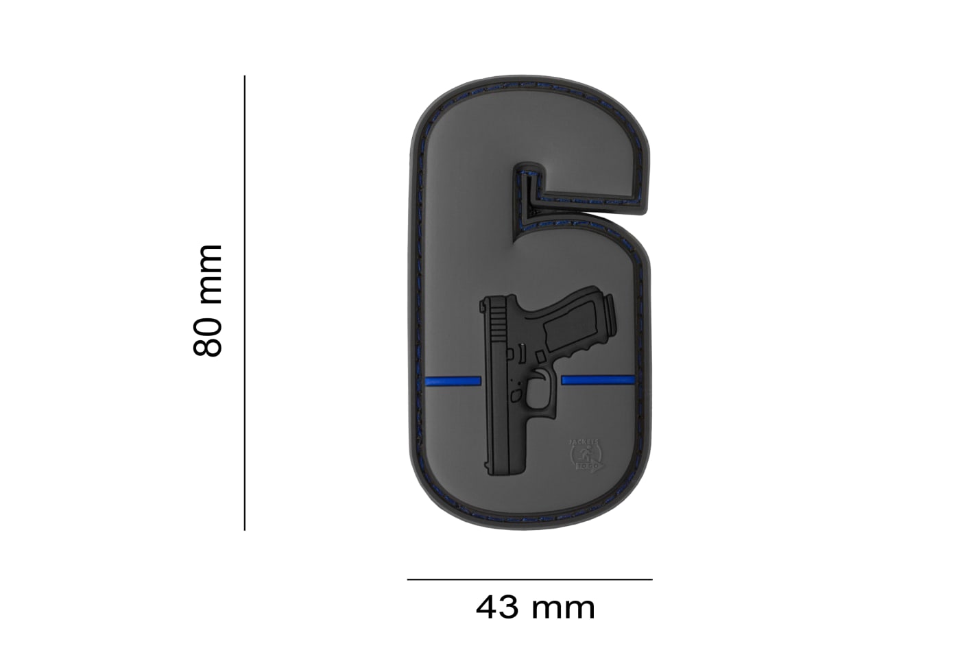 JTG Watch your Six Rubber Patch