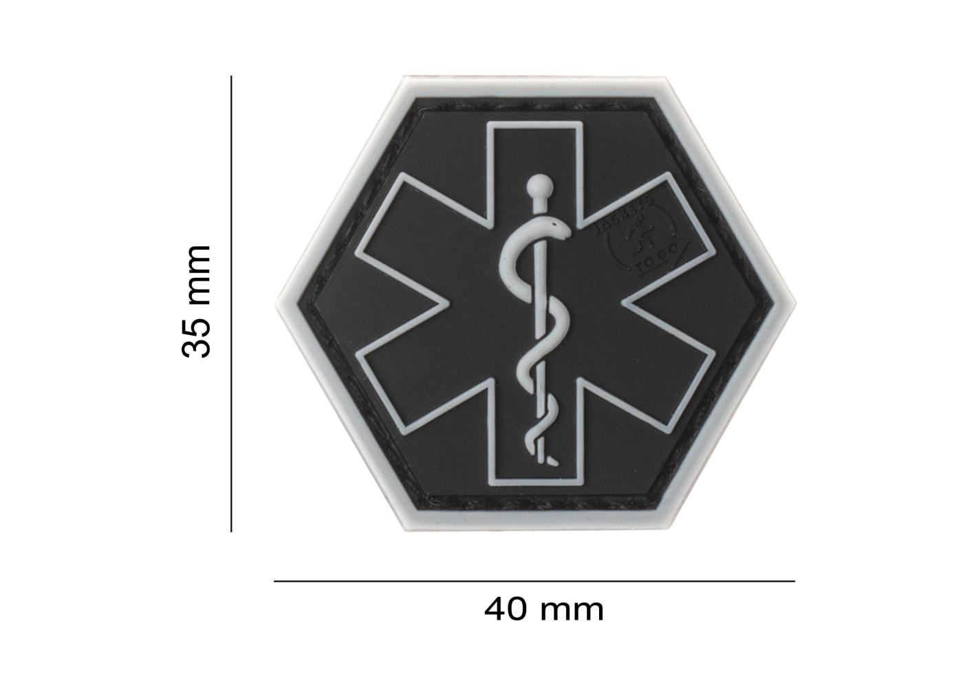 JTG Paramedic Hexagon Rubber Patch