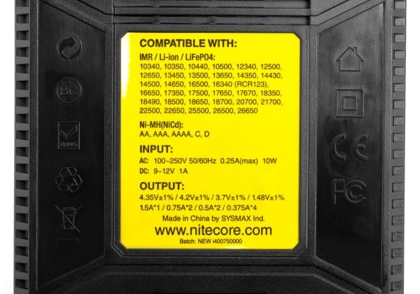 Nitecore Intellicharger NEW i4