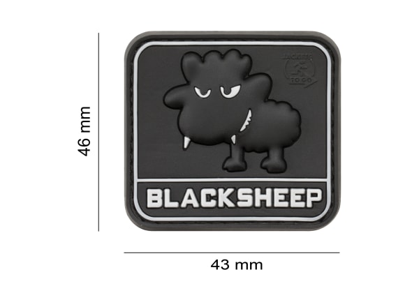 JTG Little Black Sheep Rubber Patch