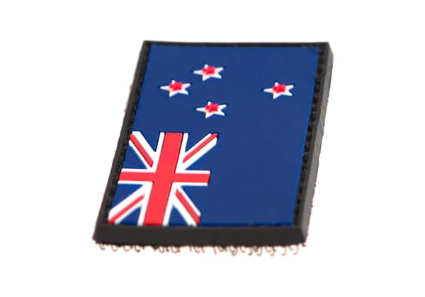 JTG New Zealand Flag Rubber Patch
