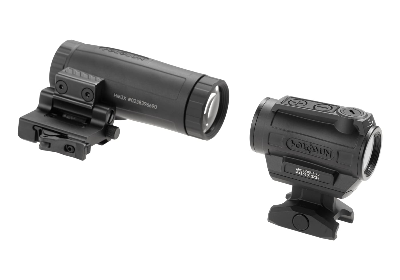 Holosun ARO CORE Solar Red Dot Sight Combo with HM3X Magnifier