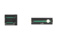 LPA Fiber Optic Sights Set for 6-8mm Shotgun Ribs BSS18