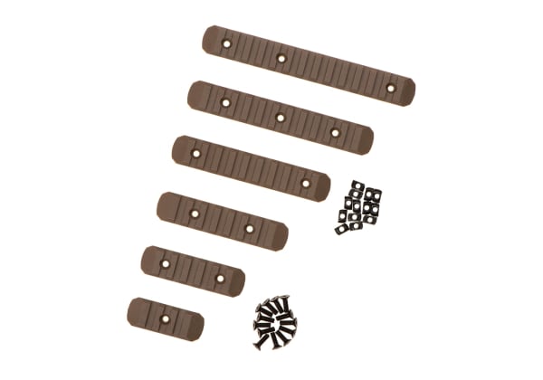 MP Rail Set 6-pack for Keymod & M-LOK