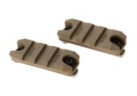 Amoeba 2 Inch M-LOK Plastic Rail 2-Pack