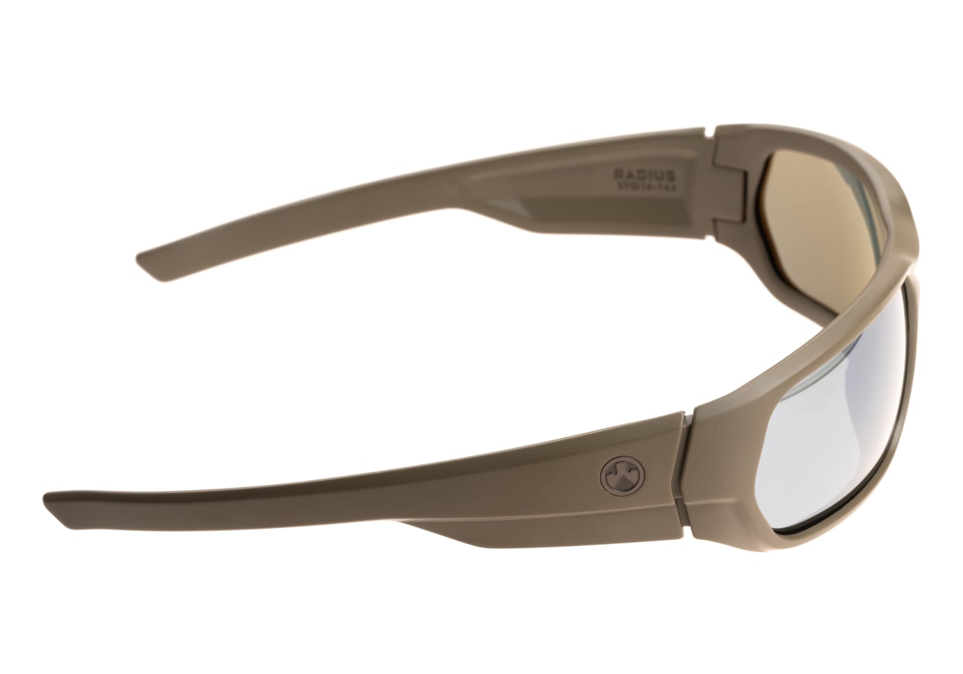 Magpul Radius - Polarized - FDE Frame / Gray Lens / Silver Mirror