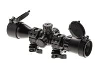 Leapers BugBuster 3-12X32 Scope Side AO Mil-Dot With QD Rings