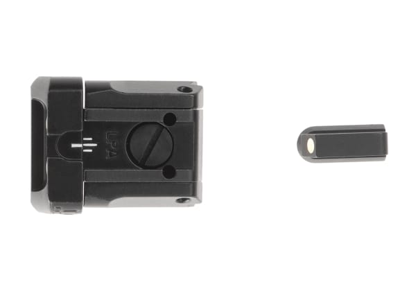 LPA Luminova Type Carry Sights Set for CZ SP-01 Shadow/Shadow 2/Shadow 2 Orange