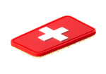 JTG Swiss Flag Rubber Patch