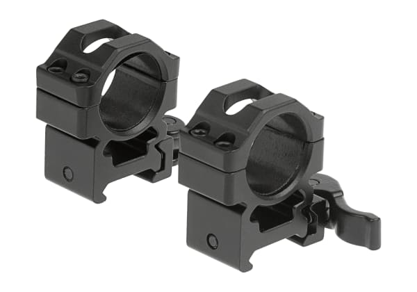 Leapers QD 25.4mm CNC Mount Rings Medium