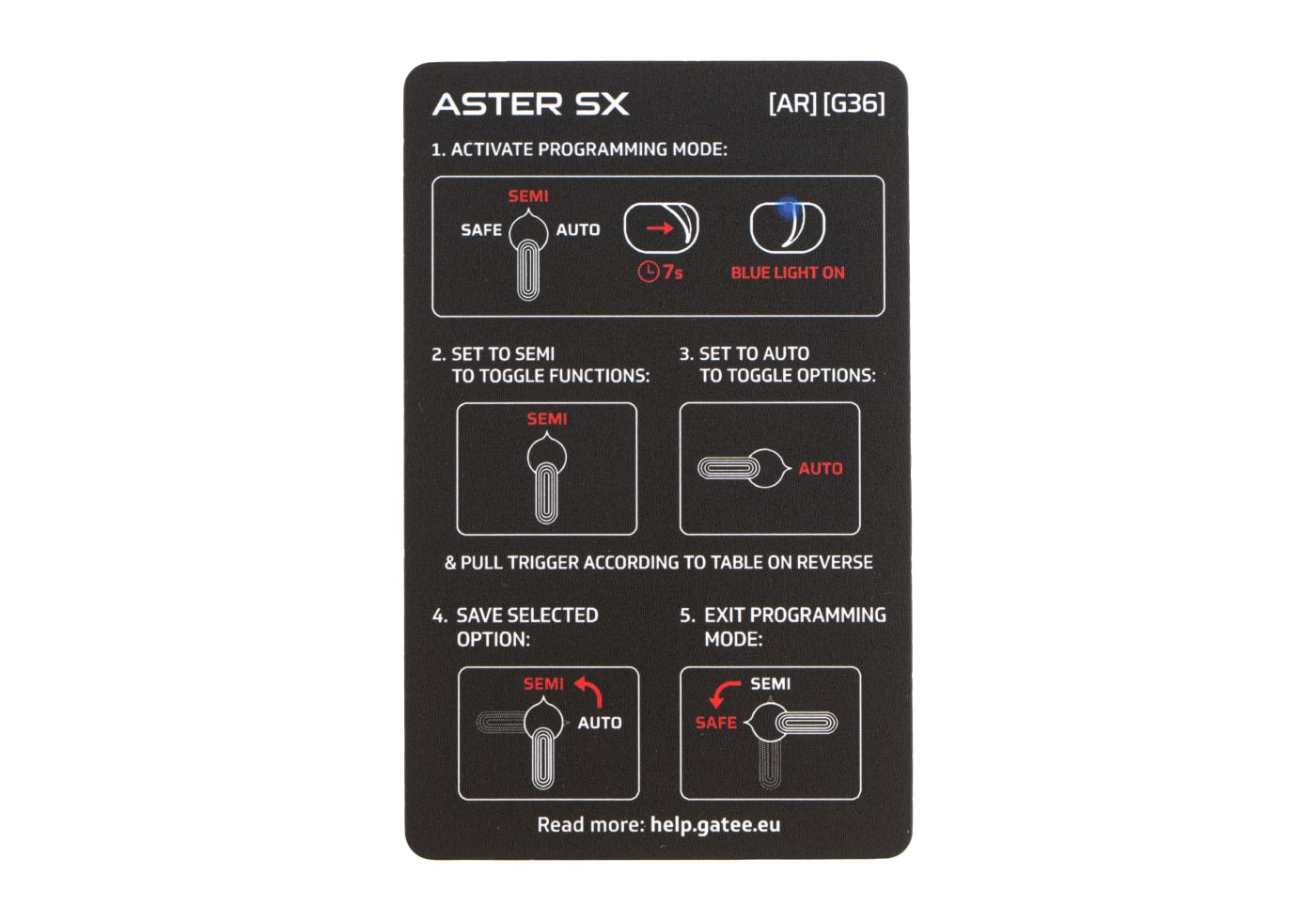 Gate ASTER V2 SX Expert + Quantum Trigger Front Wired