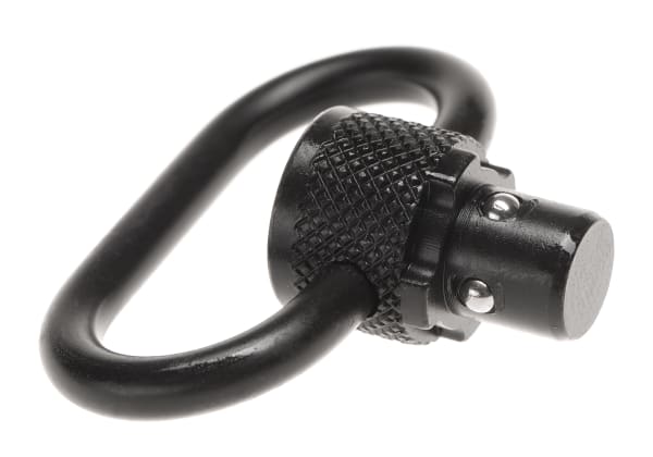 Leapers Heavy Duty Steel Push Button QD Sling Swivel 1.4 Inch